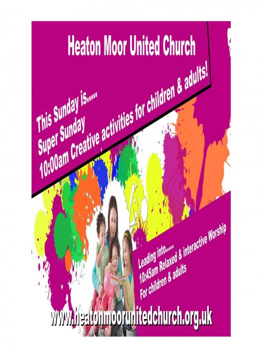 Heaton Moor United Church Super Sunday